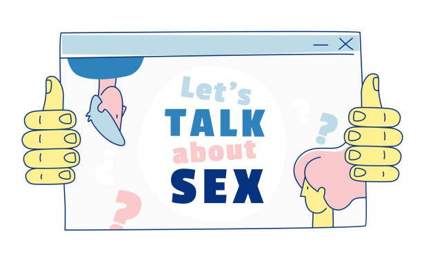 Let's talk about sex. Safe Sex education for teens, teenagers.